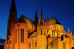 Bytom-2022-Holy-Trinity-Church-night